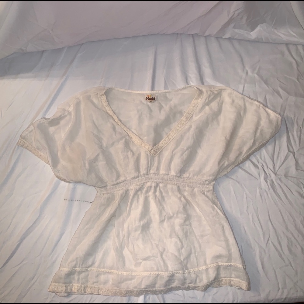 Flowy offwhite blouse